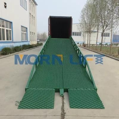 15t Heavy Duty Truck Loading Hydraulic Yard Ramp for Sale