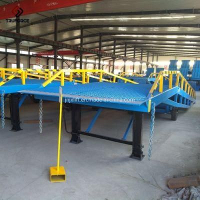 8 Ton Mobile Container Loading Unloading Ramps Truck Load Unload Dock Ramp