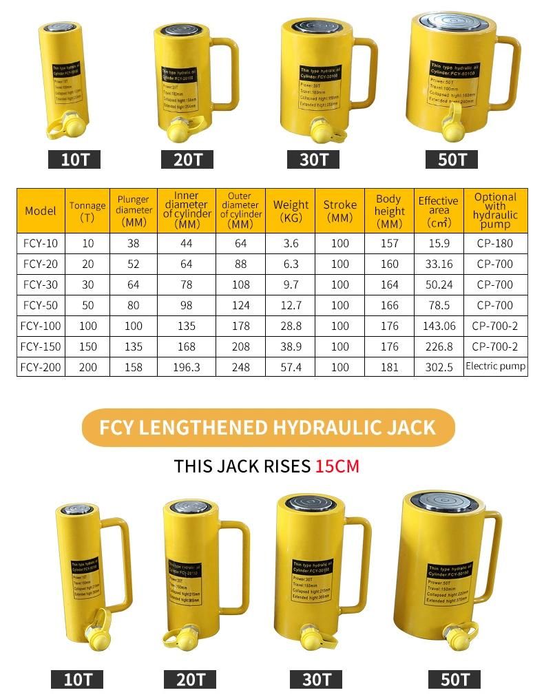 2 3 Tons 4ton Low Profile Hydraulic Jack Industrial Lifter Machines