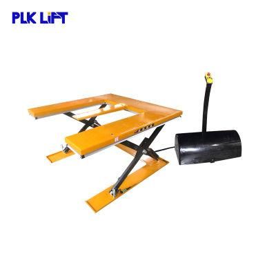 Hydraulic Scissor Movable Small Lift Table E Type Pallet Lift