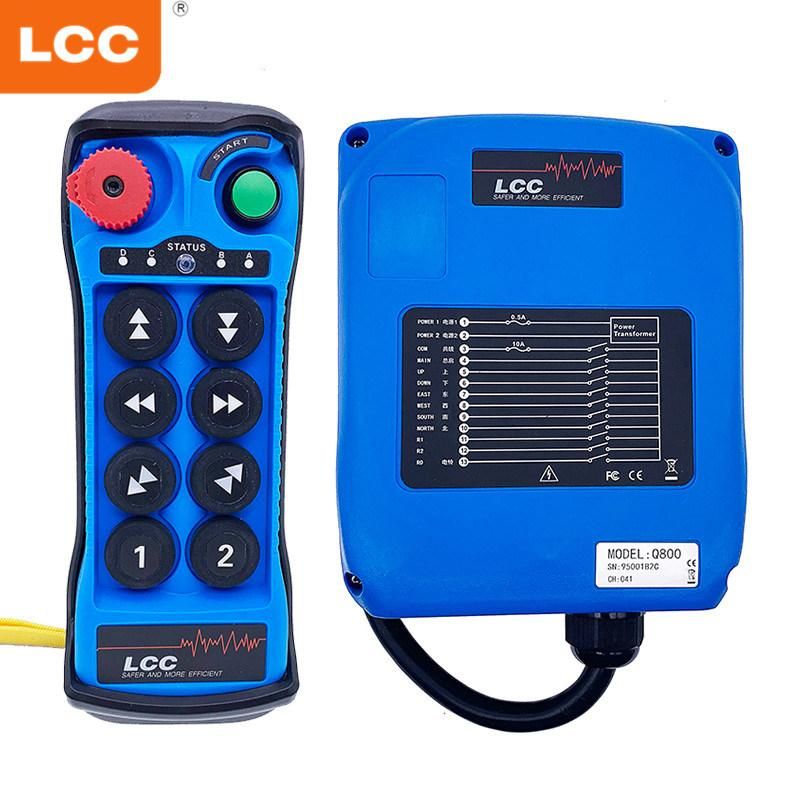 Q800 Industrial Button Wireless Crane Remote Control