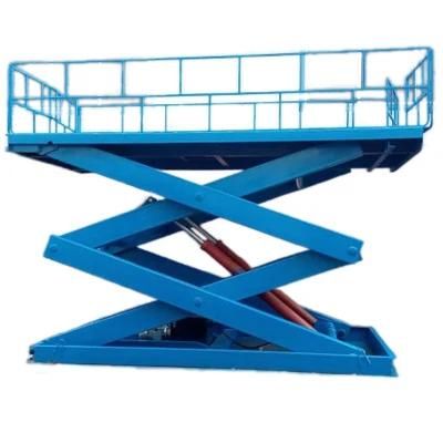 Hydraulic Stationary Scissor Lift Table for Cargo Lifting