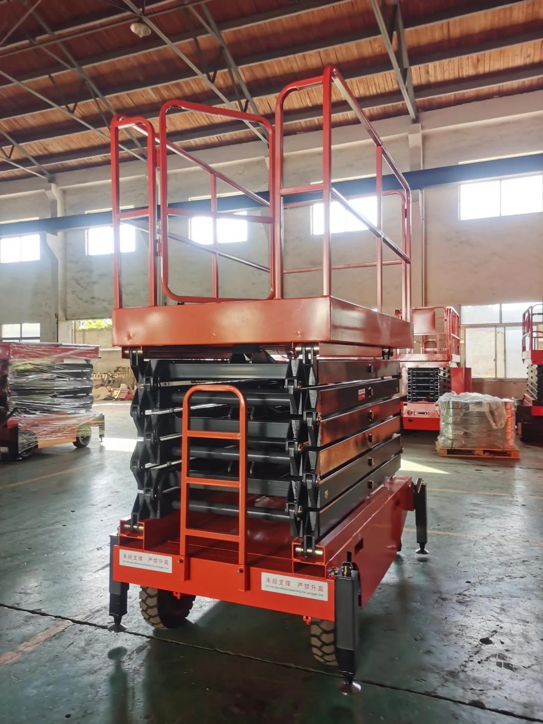 500kg 10m Full Electric Mobile Scissor Lift with CE