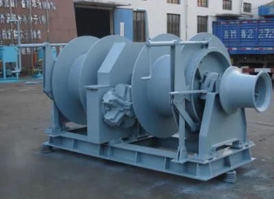 Manufacturer of 40t High Quality Electric/Hydraulic Fishing Winch