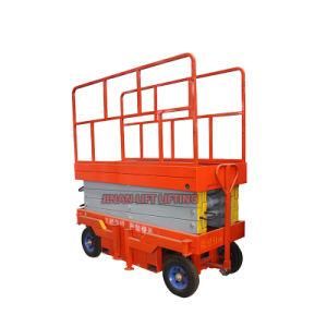 Indoor Vertical Small Electric Scissor Lift Work Platform Lifts with Ce