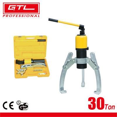 Split Type Manual Hydraulic Press Pulley Gear Wheel Puller 30ton, Puller Bearing Hub Separator Garage Set Kit Tool (38400330)