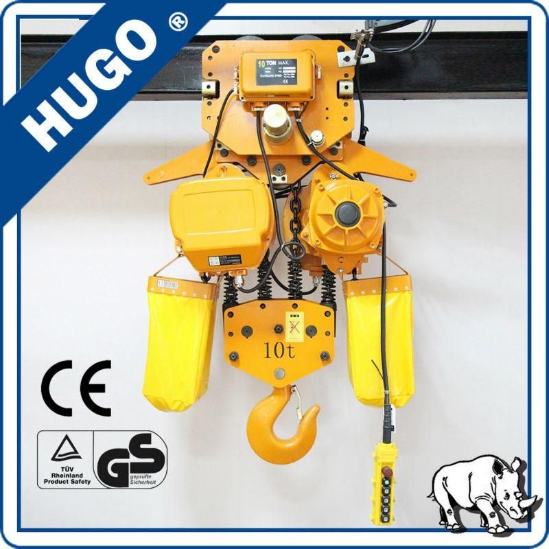 New Type Hsy Series 380 V Chain Block Electric Hoist Capacity 10tons