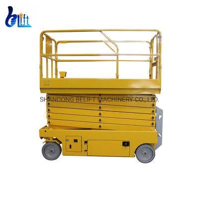 6m-16m High End Ewp Hire Hydraulic Self Propelled Scissor Lift