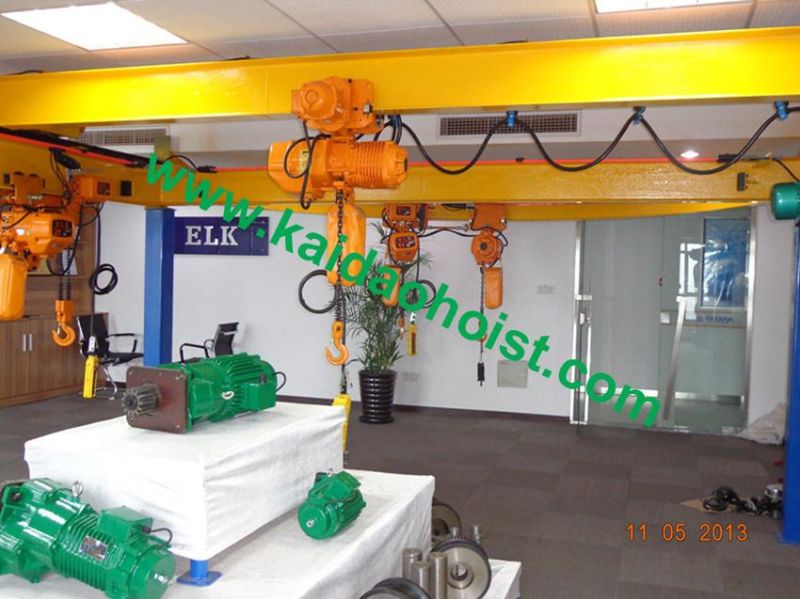 2ton Electric Chain Hoist with Hook -- +Clutch = Gear Hoist