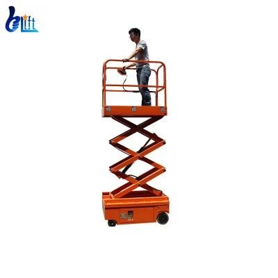 4m 300kg Load Weight Construction Lifter Mini Electric Automatic Mobile Dirigible Scissor Lift Tables