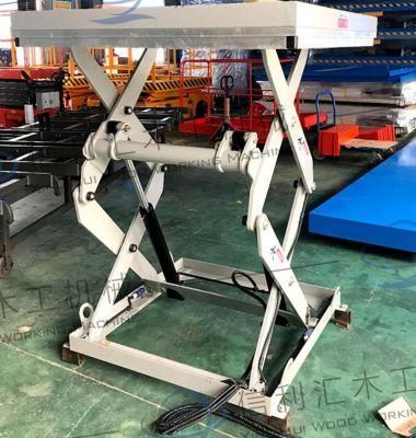 300kg Movable Mini Factory Direct Supply Hydraulic Scissor Lift Table 2 Ton Stationary Shear Fork Electric Scissor Lift Table