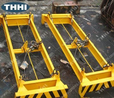 Simple Mechanism Semi-Automatic Container Spreader Lifting Autotic Fixed Container Spreader
