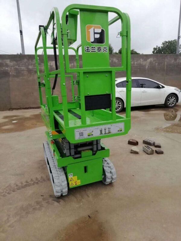 Hydraulic Electric Crawler Aerial Work Platform Scissor Man Lift