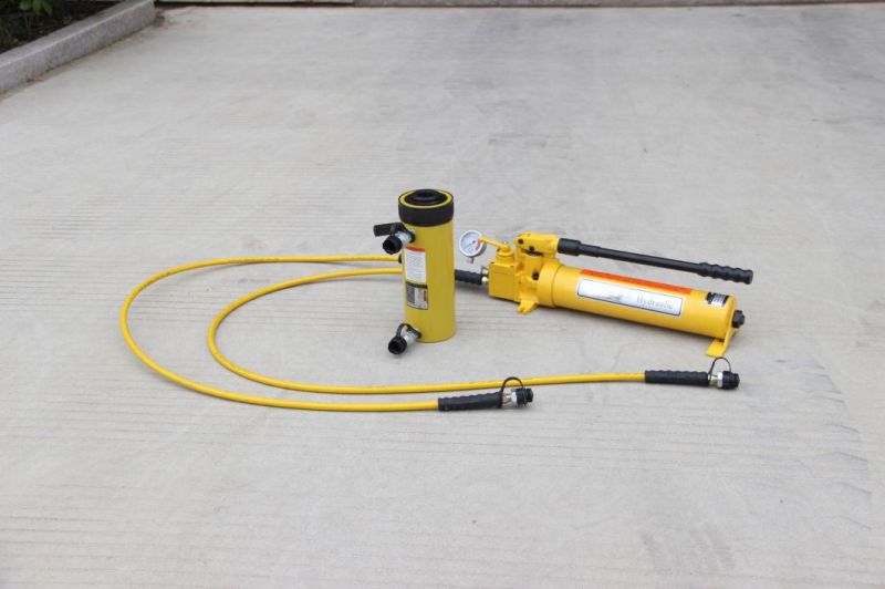 60 Ton Double Acting Quick Return Hydraulic Hollow Jack