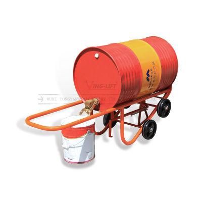 Df20 Cradle Oil Drum Truck with 350kg Capacity