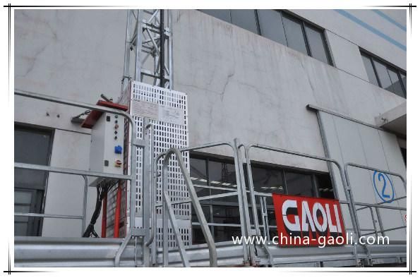 Gaoli Single Mast Climbing Work Platform with Ce and GOST
