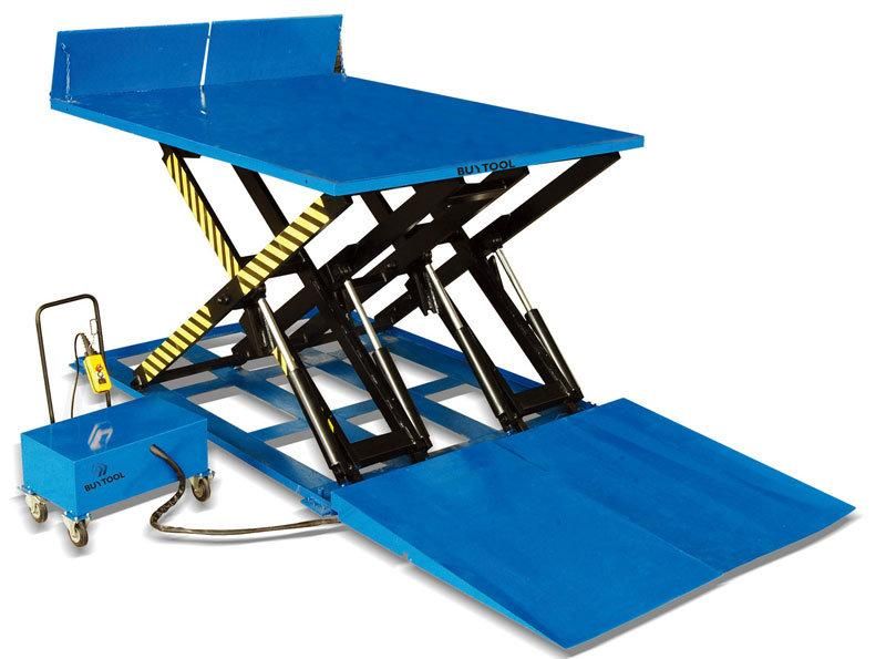 Heavy Duty Stationary Electric Scissor Lift Table with 2.5 Ton Capacity