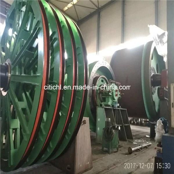 Spare Parts Casting Sheave Pulley for Large Mining Lifting Machinery