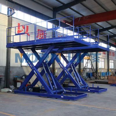 Morn Hydraulic Underground Car Scissor Lift for Home Use