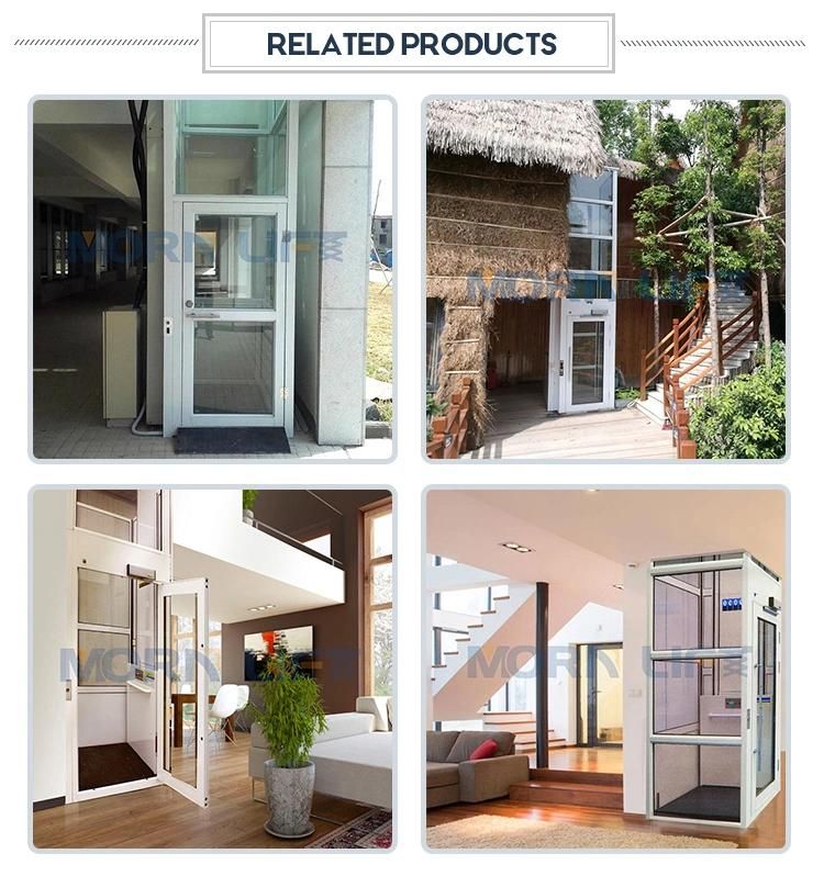 Morn Home Hydraulic Wheelchair Lift Elevator for Disabled Person and Elders No Barrier