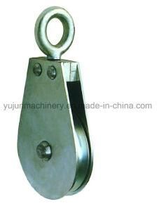 Electric Galvanized Swivel Eye Flat Pulley Block