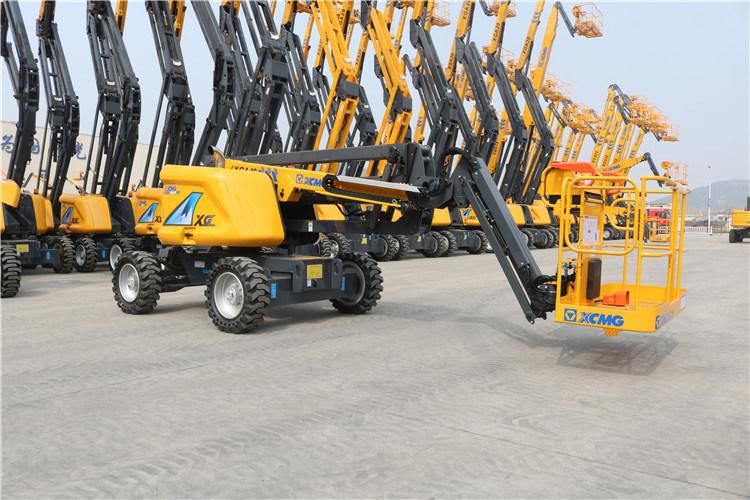 XCMG Official Xga16 16m Towable Boom Lift Cherry Picker for Sale