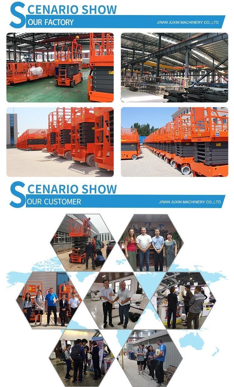 Self Propelled Man Lift DC Power Scissor Lift