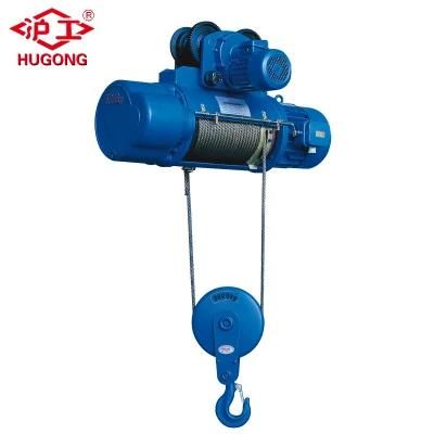 Free Shipping 1000kg Wire Rope Push Electric Hoist