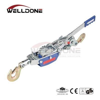 Portable Aluminum High Strength Steel Wire Cable 2.5 Ton Cable Winch Puller