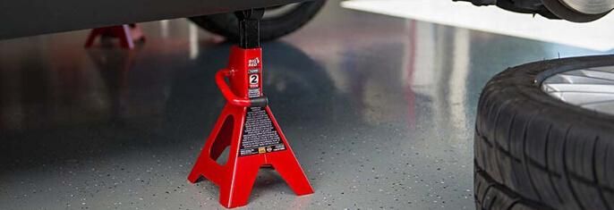 Vehicle Repair 2t Car Supporting Screw Jack Stand