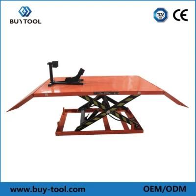 Hydraulic Driven 1000 Lbs Motorcycle Scissor Lift Table