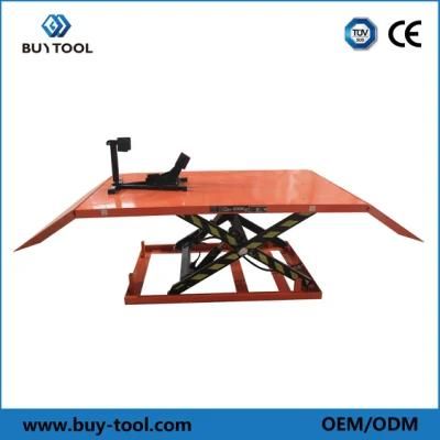 Hydraulic Driven 1000 Lbs Motorcycle Scissor Lift Table