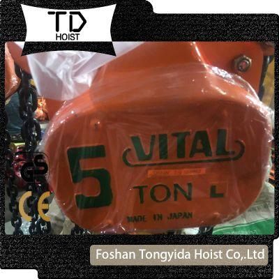 1ton-20ton Japan Quality Manual Vital Chain Block with G80 Load Chain Lifting Hoist
