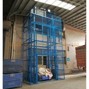 New design 1000kg 2000kg 3000kg 5000kg Electric Hydraulic Goods Lift Freight Elevator Warehouse Cargo Lift Price