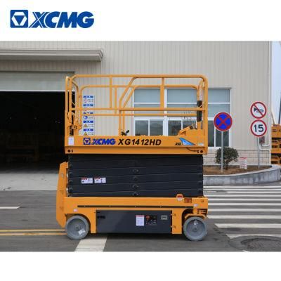 XCMG Official 14m Scissor Lift Work Platform Xg1412HD