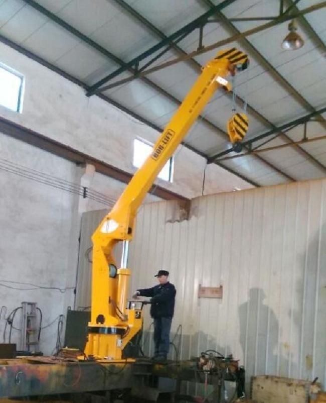 6 Ton Telescopic Ship Lifting Crane