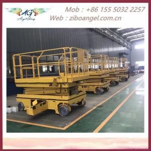 Automatic Mobile Scissor Lifting Platform Climbing Platform Working Platform