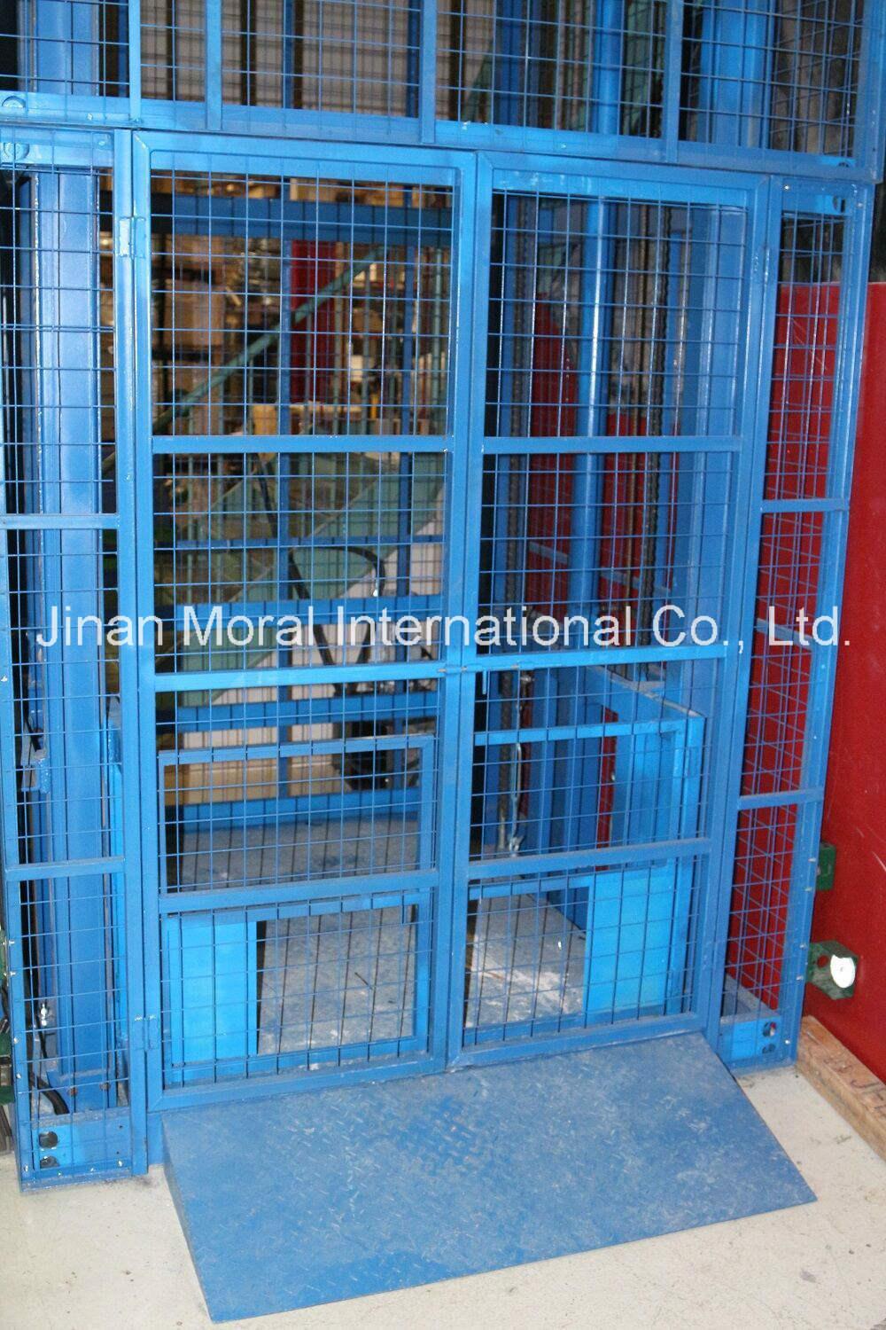 Cargo Elevator with Safety Landing Door