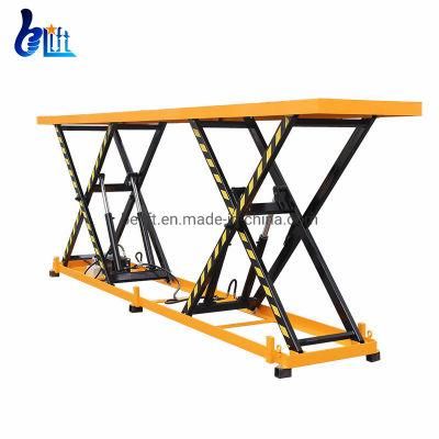 1ton-5ton Heavy Duty Customized Workshop Cargo Electric Scissor Lifter
