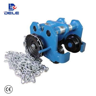 Manual Chains Geared Trolley Hoist Top Quality 0.5ton