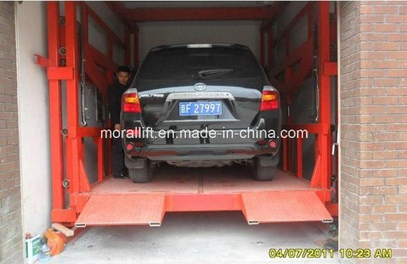 Hydraulic Guide Rail Car Elevator Lift with CE
