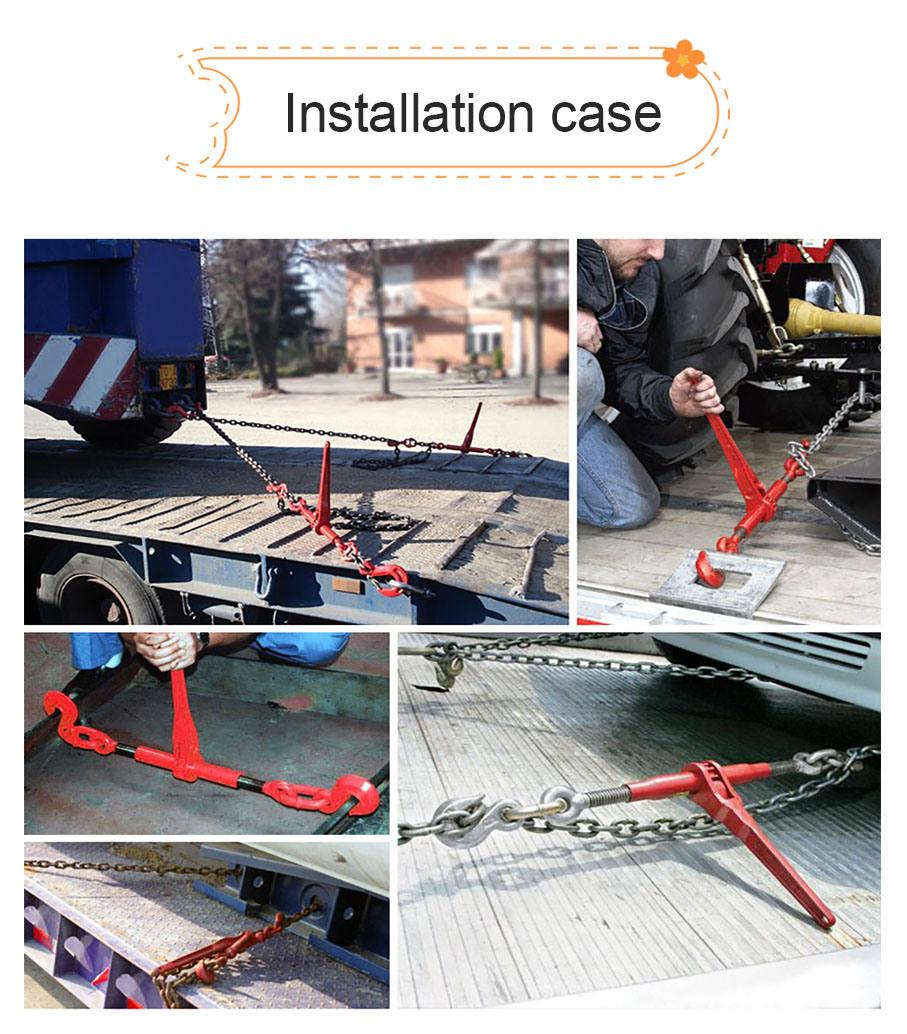 Quality Cargo Safety Control Drop Forged Ratchet Type Load Binder