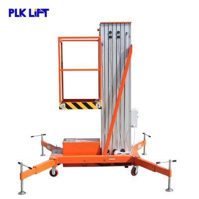 9m 125kg Electric Hydraulic Single Mast Man Lift with Ce