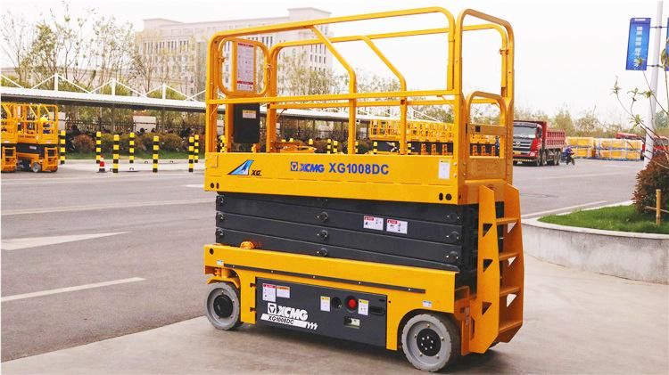 XCMG Xg1008DC 10 M Portable Motorised Electric Scissors Manlift Price