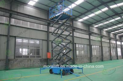 Hydraulic Electric Powered Scissor Mobile Mobile Lift Platform