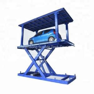 Vertical Fixed Scissor Car Lift Platform Electric Hydraulic Car Scissor Lift Table for Car Garage Parking Lift