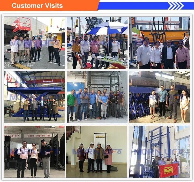 ISO 9001 Approved 16m Morn CE China Man Mobile Lift Table