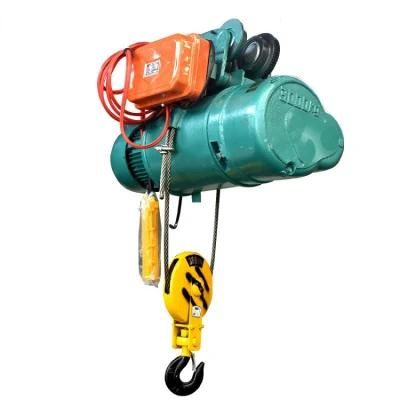 European Hook Model Wire Rope Electric Hoist for Gantry Crane