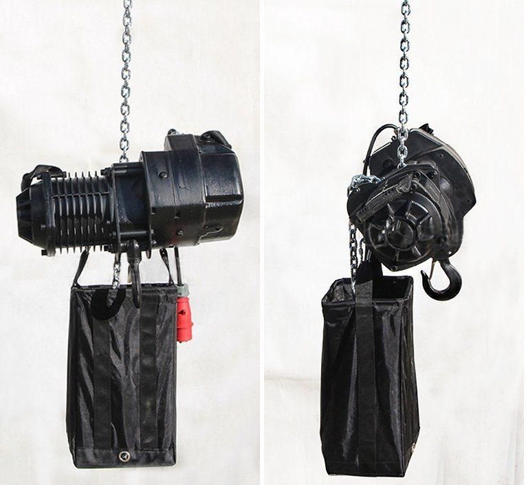 1000kg 220V Single Phase Water-Proof Motor Stage Block Electric Chain Hoist