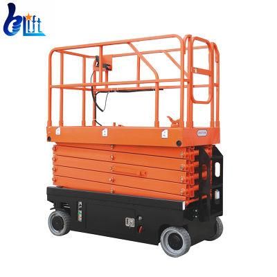 High Quality Electric Driven Self Driving Propelled Mobile Scissor Electric Lift Lifting Tools